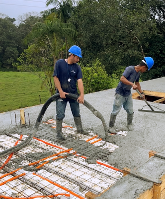 O que é o concreto aplicado?